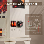 Suburbs TS17Q Electric Fireplace Stove Heater