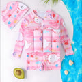 Swim Vest Kids Floating UV Protection Training Suit