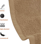 6-Piece Hotel & Spa 100% Cotton Bath Towel Set