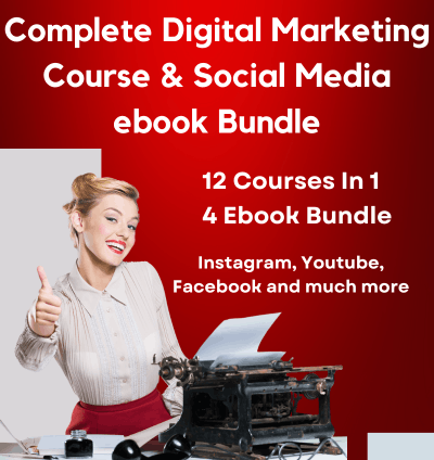 The Ultimate Digital Marketing Mastery Bundle: 12-in-1 Video Course & Social Media Marketing Ebook Collection (Price Doubled Due to Demand)