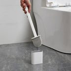 Toilet Brush Silicone Wall Mounted Bathroom Cleaner