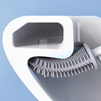Toilet Brush Compact Bathroom Cleaning Holder