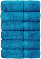 6-Piece Hotel & Spa 100% Cotton Bath Towel Set