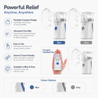 Ultrasonic Nebuliser Portable Compact Design
