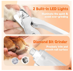 2 in 1 Dog Nail Clippers ( Grinder And Clippers )
