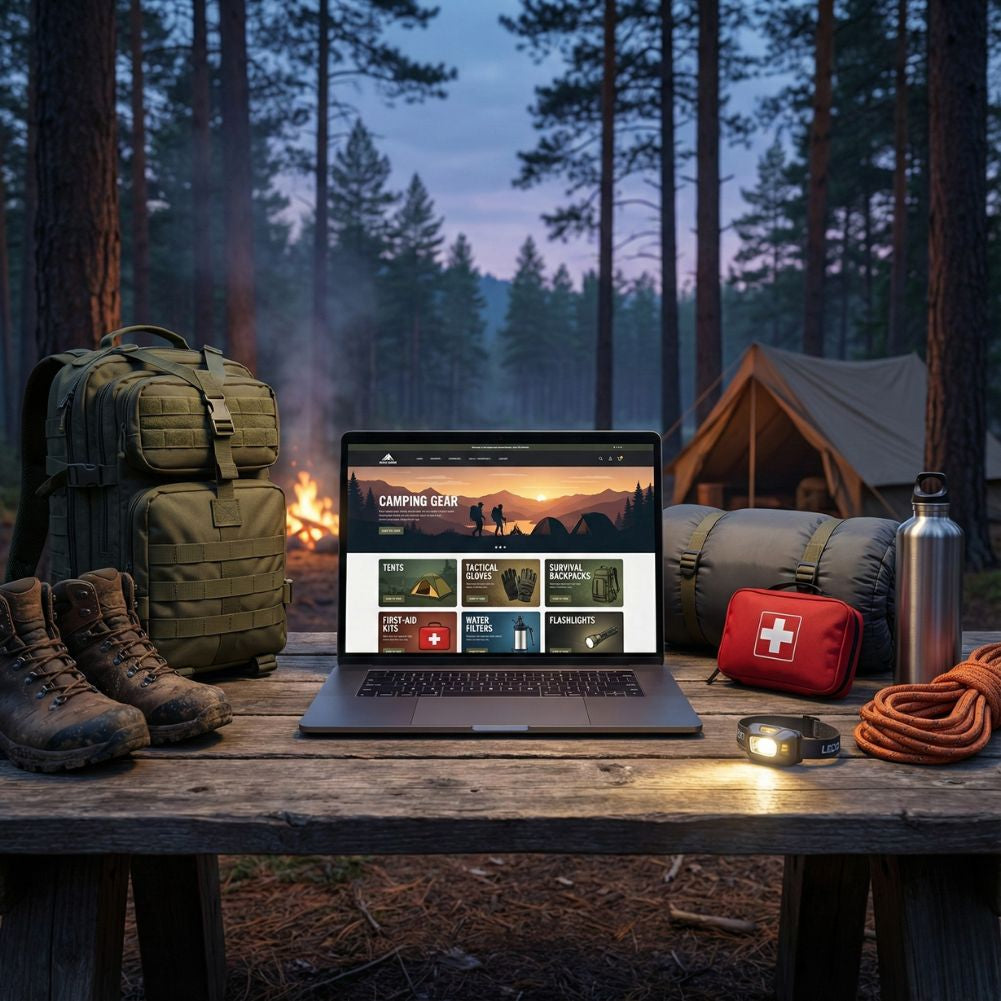Buy a Ready-Made AI Camping Gear Dropshipping Business