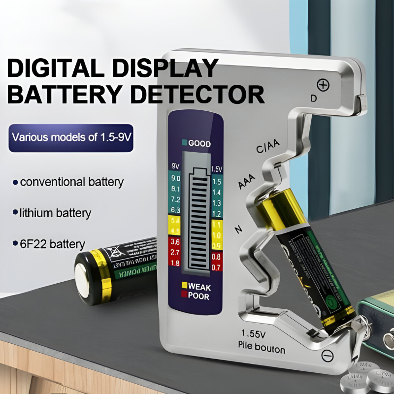Universal Digital Battery Tester
