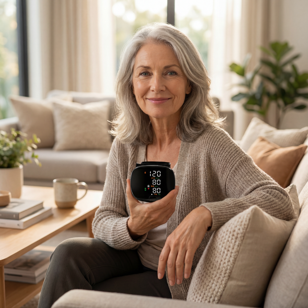 Home Blood Pressure Monitor – Accurate Digital Upper Arm BP Cuff