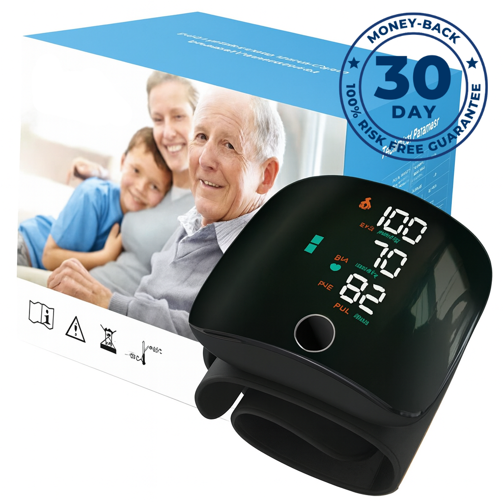 Home Blood Pressure Monitor – Accurate Digital Upper Arm BP Cuff