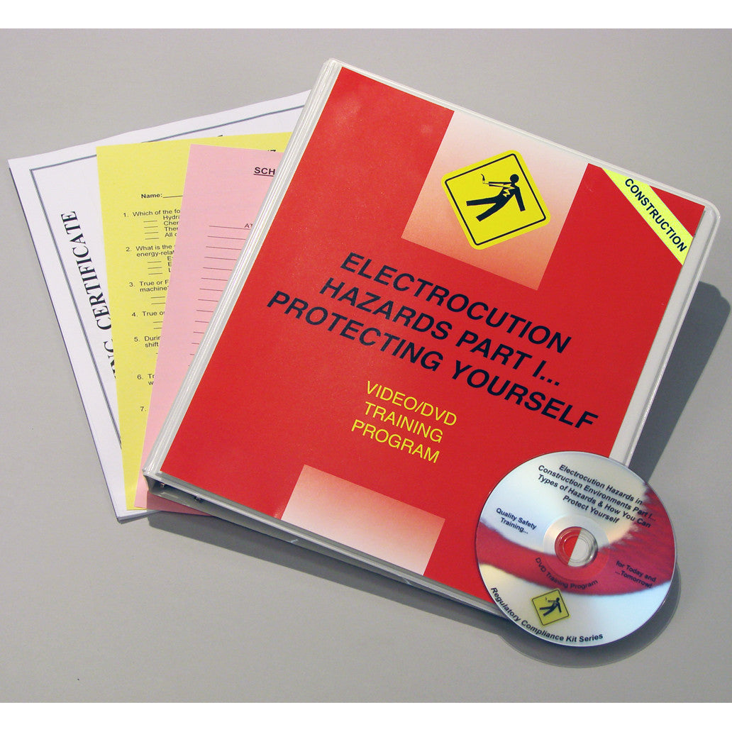 Electrocution Hazards In Construction Environments PART I - Types of Hazards and How You Can Protect Yourself DVD