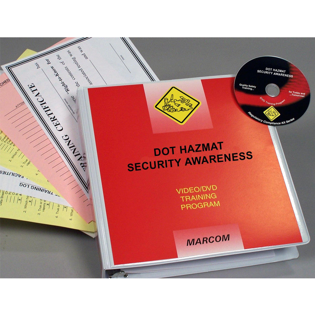 DOT HAZMAT Security Awareness DVD