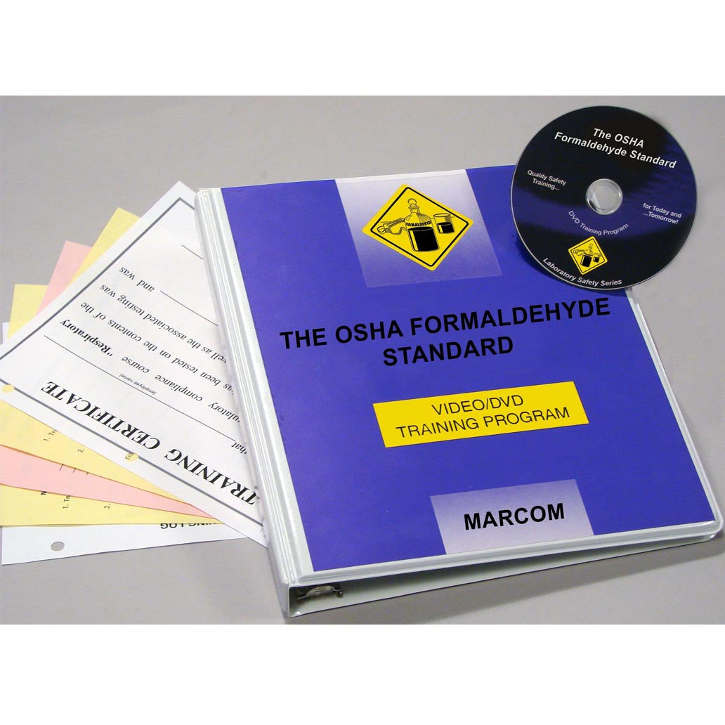 OSHA Formaldehyde Standard DVD