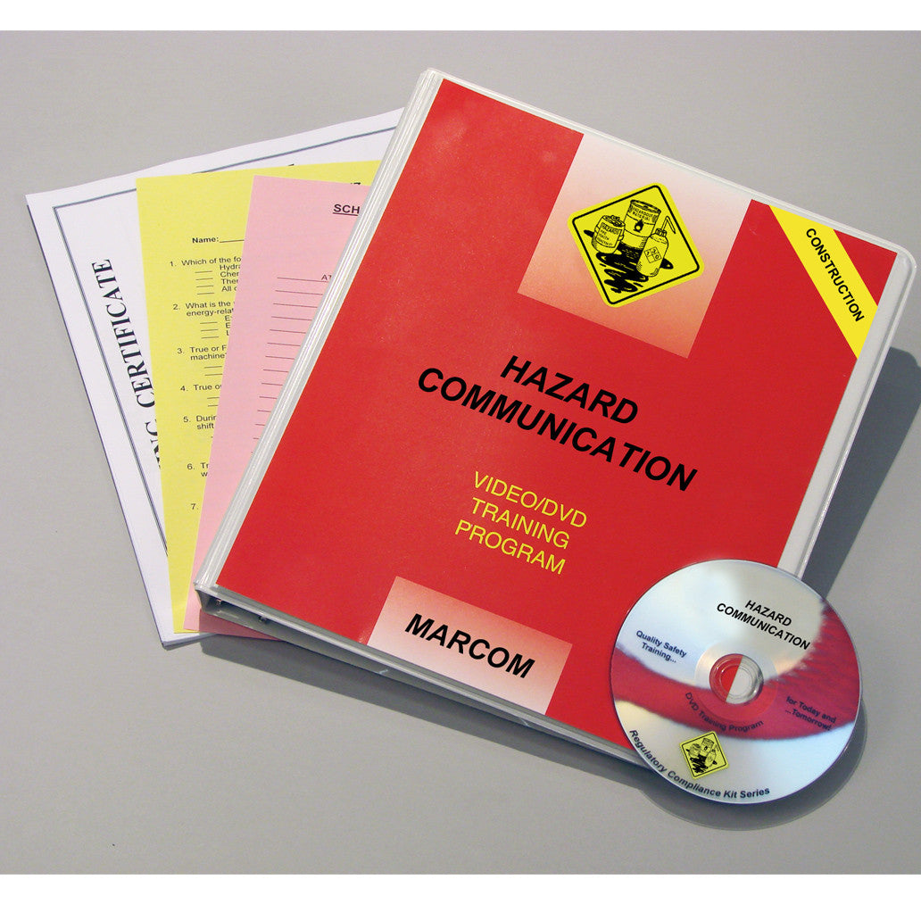 Hazard Communication in Construction Environments DVD