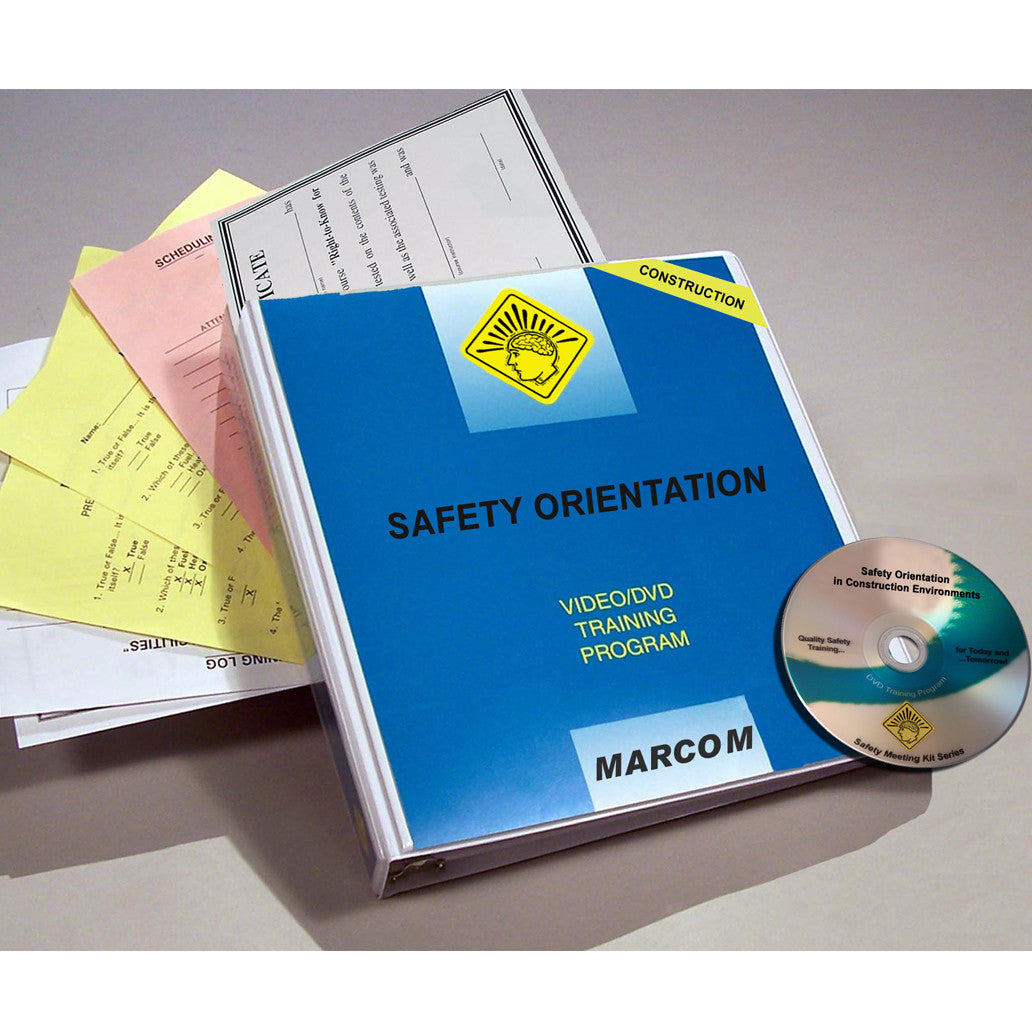 Safety Orientation in Construction Environments DVD