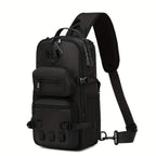 Anti-Theft Sling Bag Men Crossbody Chest Backpack USB Waterproof Travel Bag