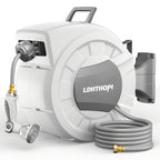 Retractable Garden Hose Reel 40/100/110/130FT Auto Rewind Wall Mounted Hose