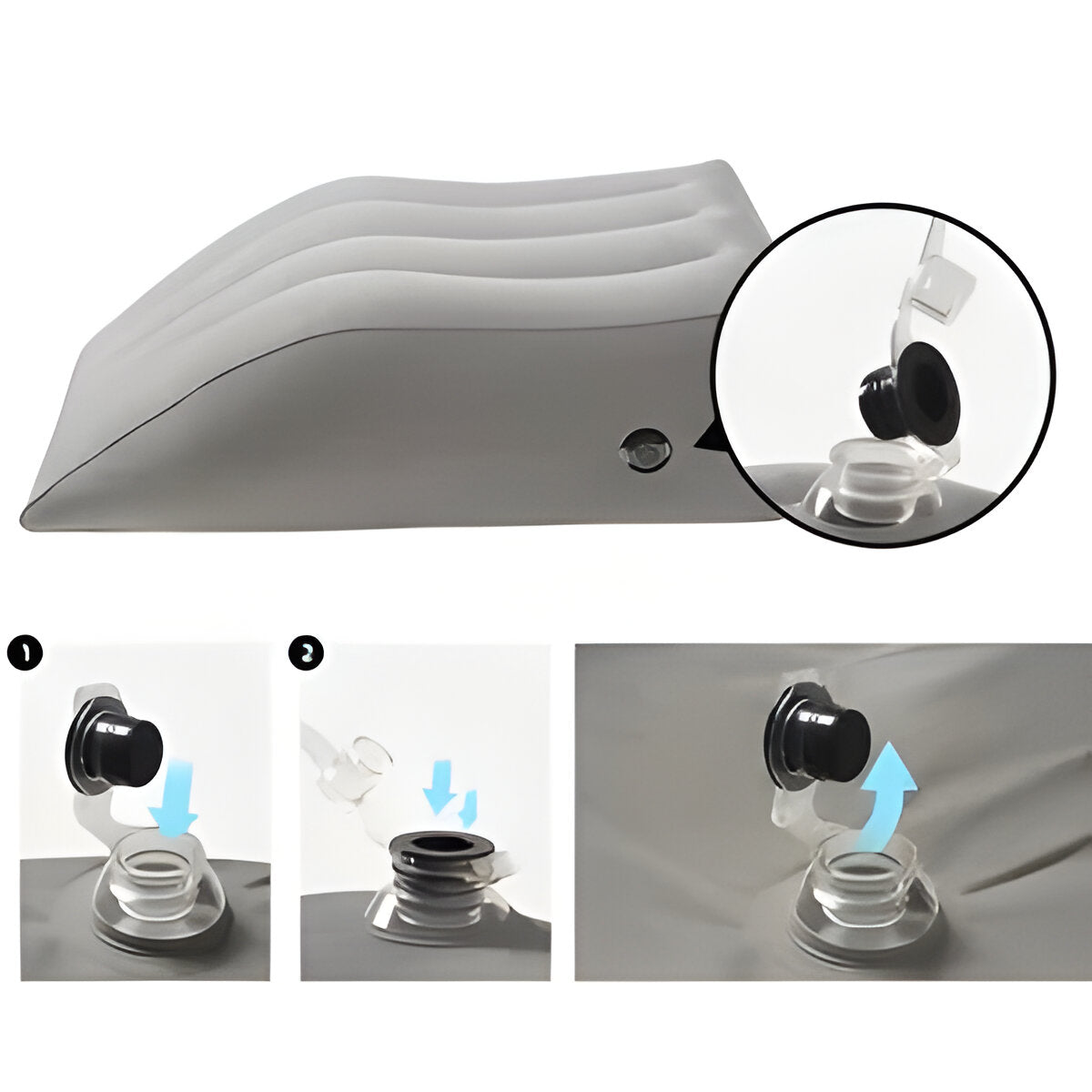 Inflatable Leg-Support Cushion
