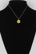 Sunglasses Face Emoji Necklace