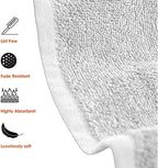 6-Piece Hotel & Spa 100% Cotton Bath Towel Set