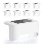 8-Pack Solar LED Deck & Step Lights