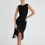 Women's Dresses Cocktail Dress Ruched Midi Off-Shoulder