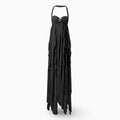 Women's Formal Maxi Long Dress Pleated Off-Shoulder Gown