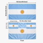 World Cup Argentina Flag Banner Sports Fan Soccer