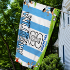 World Cup Argentina Flag Garden Decor Outdoor Banner