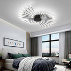 Modern Sunburst Ceiling Light Fixture