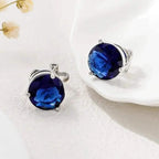 A Pair Of Unique And Stylish Zirconia Clip-on Earrings For Ladies