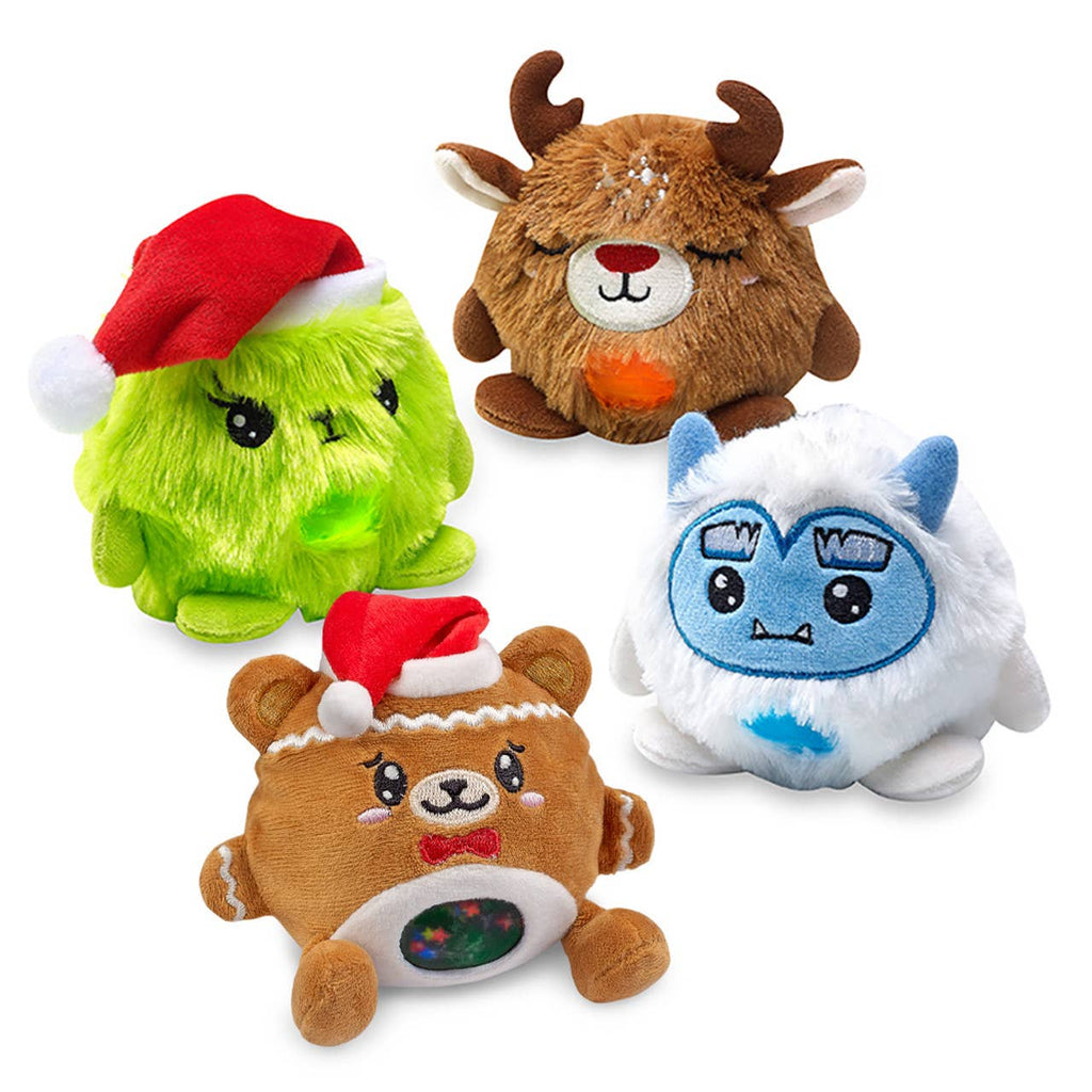 Magic Fortune Friends Plush Waterball Squishy Toy | Fortune-Telling Naughty or Nice Sensory Toy