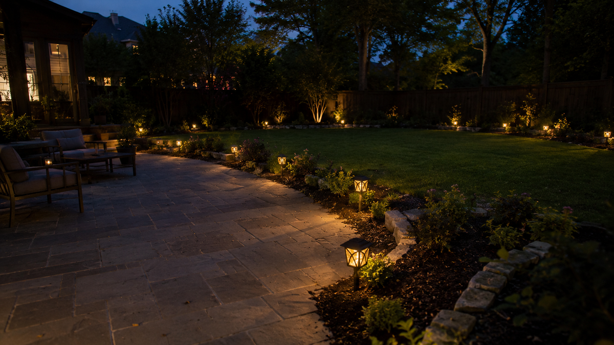 Solar Garden Lantern Lights