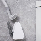 Hygienic Silicone Toilet Brush With Wall Mount