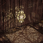 Baroque Style Solar Garden Lantern – Vintage Outdoor Light for Patio, Yard and Pathway Decor