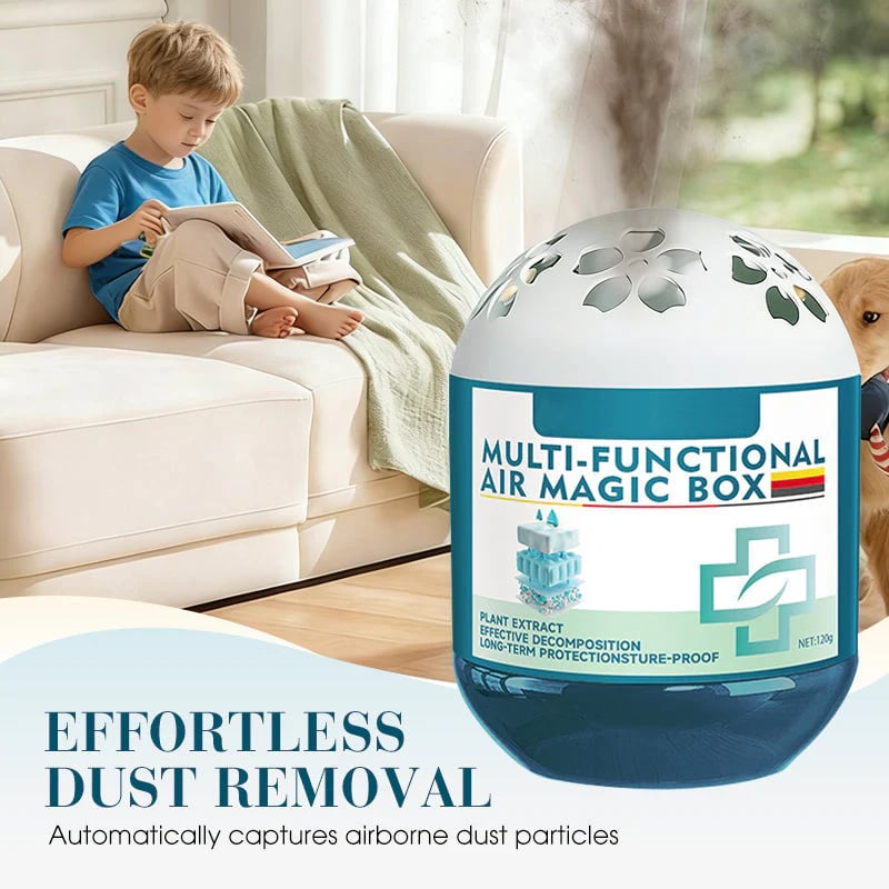 2026 New & Upgraded -- Indoor Air Purification Dust Removal Magic Box