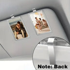 Wallet‑Size Magnetic Acrylic Photo Holder for Car & Fridge