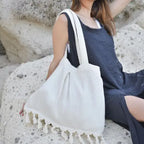 Elya London Beach Queen Bag: 100% Turkish Cotton, Large Beach Tote