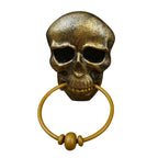 Skeleton Head Door Knocker Halloween Decoration