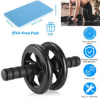 Ab Roller Wheel Fitness Exercise with Knee Pads