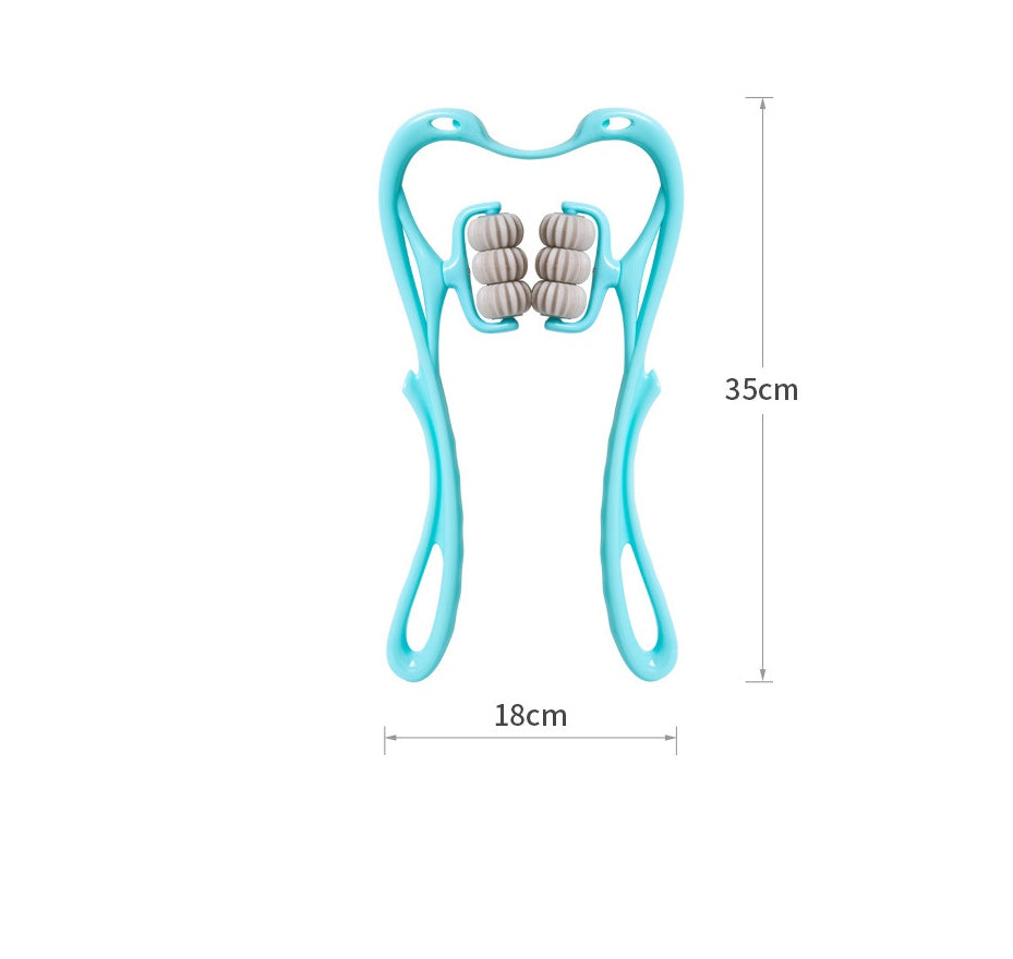 6-Roller Neck Relief Massager