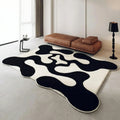 Abstract Wavy Pattern Area Rug for Modern Homes