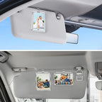 Wallet‑Size Magnetic Acrylic Photo Holder for Car & Fridge