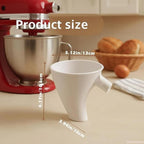 Flour Funnel for Kitchen Aid Stand Mixer