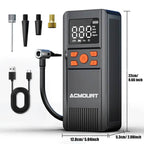 Acmount Tire Inflator Portable Air Compressor 150PSI