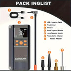 Acmount Tire Inflator Portable Air Compressor 150PSI