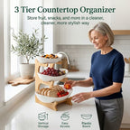 Practical Countertop Organizer for Daily Household Storage