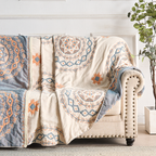 Mandala Pattern Throw Blanket
