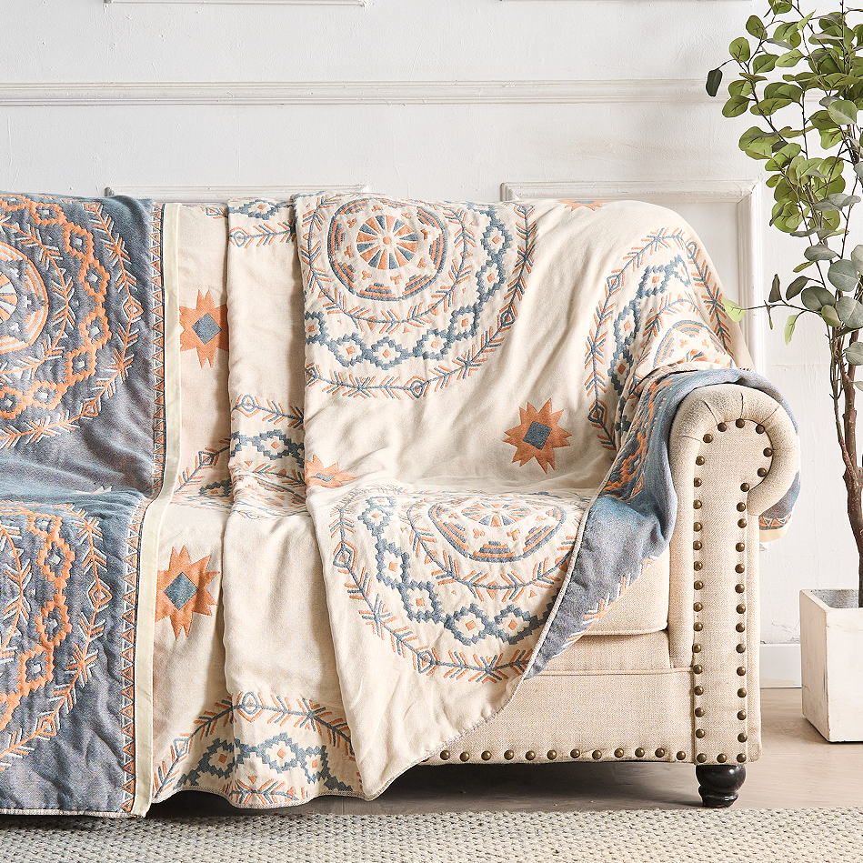 Mandala Pattern Throw Blanket