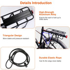 Adjustable Bike Cargo Rack