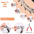 Adjustable Dog Choke Collar Training Chain